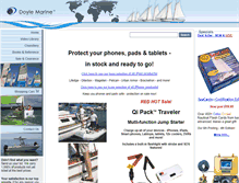 Tablet Screenshot of doylemarine.com